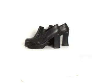 90s platform loafers