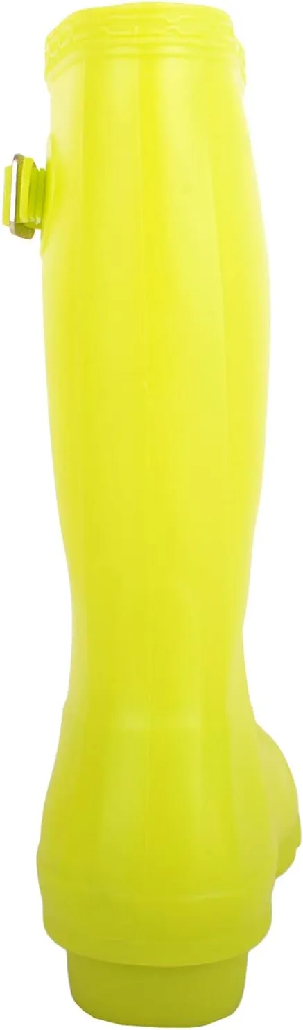 ABSOLUTE FOOTWEAR Childrens Kids Slip On Florescent Waterproof Rain Winter Welly Wellington Boots