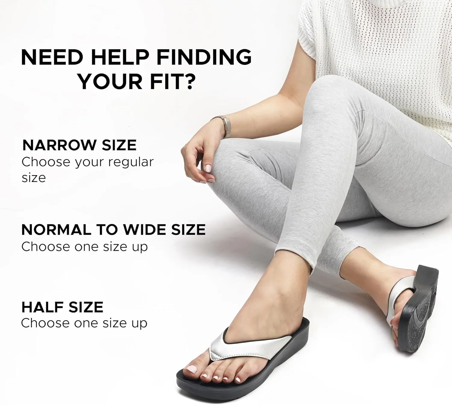 AEROTHOTIC Slip On Recovery Footwear Plantar Fasciitis Flip Flops for Women Yoga Mat Outdoor Walking Beach Ladies Arch Support Summer Thong Dressy Casual Sandals Comfortable Vacation Essentials
