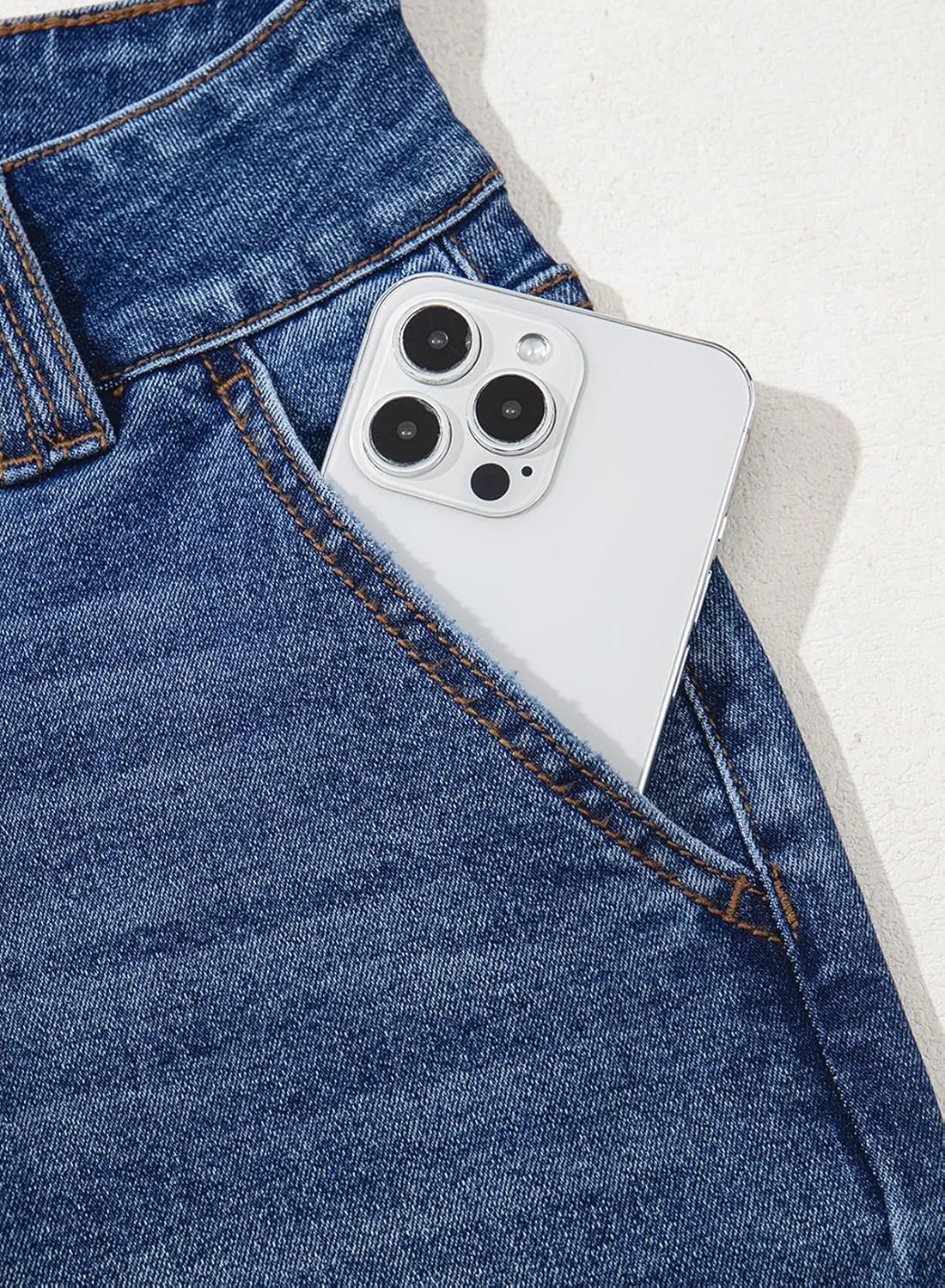 Astylish Jeans for Women Wide Leg High Waisted Stretchy Straight Leg Jean Baggy Trendy 2025 Denim Pants with Slanted Pockets