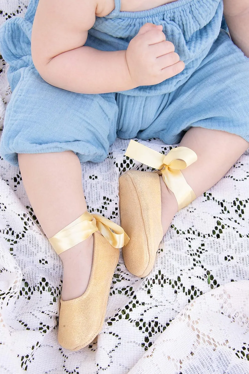 Baby and Toddler Ballerina Sparkle Shoes for Girls | Glitter Shoes in