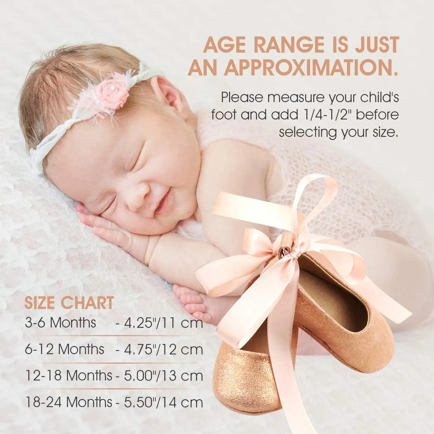 Baby and Toddler Ballerina Sparkle Shoes for Girls | Glitter Shoes in