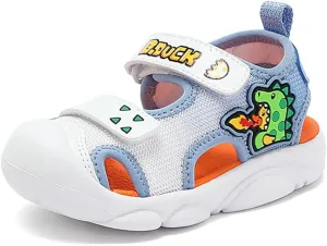 B.Duck Dinosaur Sandals Toddler Boys Girls Shoes Lightweight Anti-Slip Sneakers for Kids