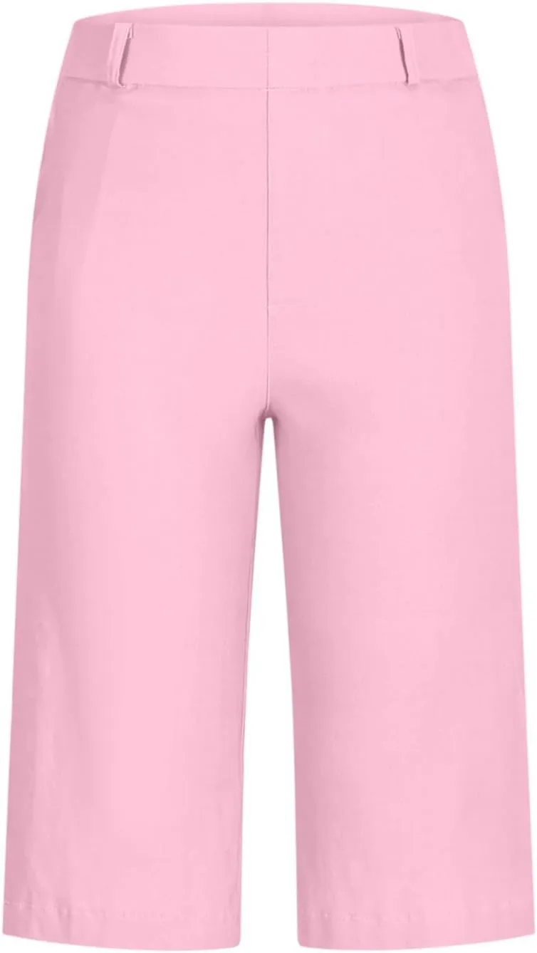 Bermuda Shorts for Women Trendy 2025 Casual Summer High Waisted Chino Shorts Straight Leg Hiking Vacation Outfits