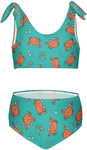 Boccsty Summer Mermaid Girls Swimsuits Pink Kids Bikini Sets 2 Pcs Bathing Suit for 3T-12T