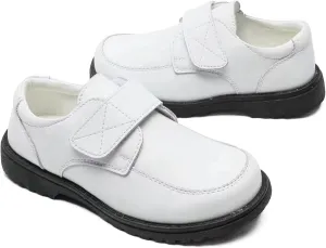Boys Girls Loafers School Uniform Dress Shoes Kids Casual Leather Formal Oxford Shoes for Wedding Church Party