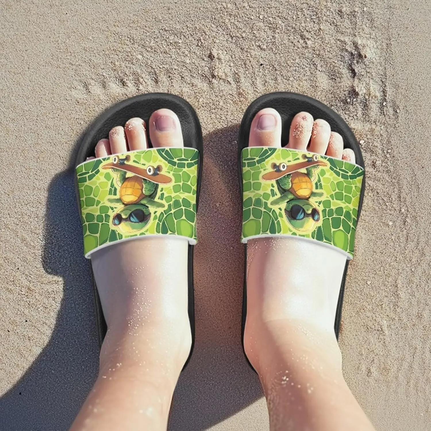 Boys House Slippers Everyday Non-slip Slide Sandals Comfortable Bathroom Shower Shoes Kids Beach Sandal