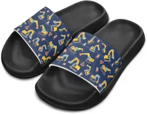 Boys Sandals with Non Slip Footbed Casual Slides Sandals Open Toes Flat