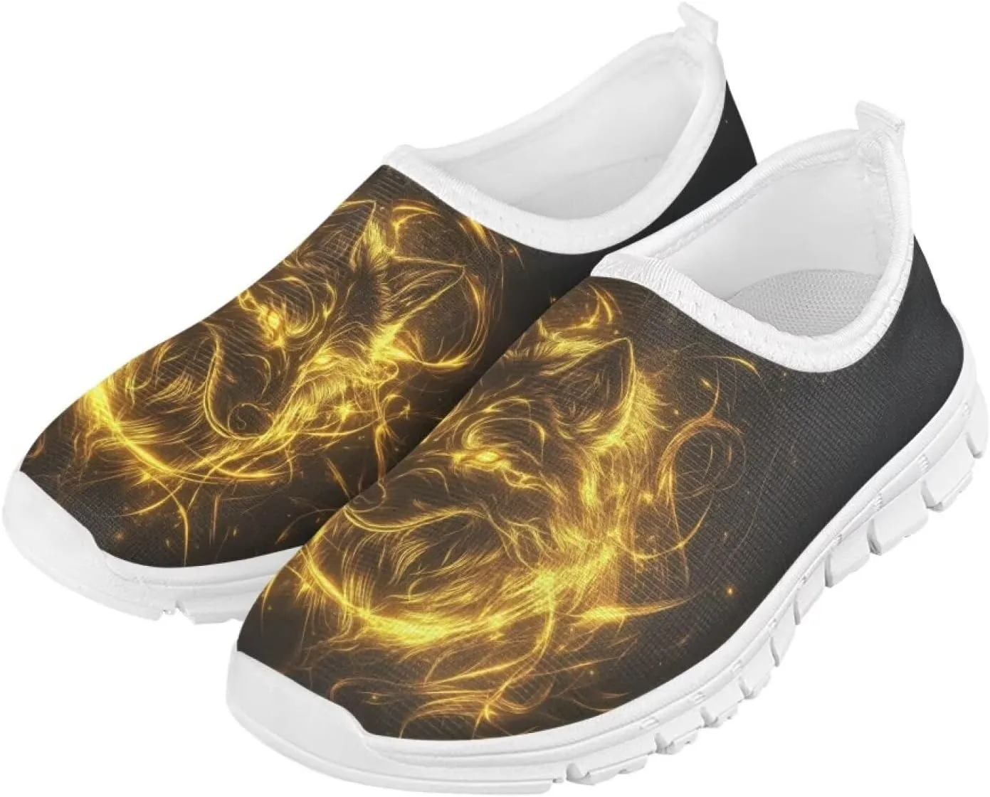 Boys Tennis Shoes Cute Slip On Sneakers for Little Kids Running Shoes