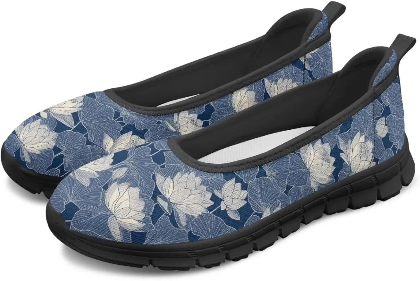 Casual Shoes for Women Trendy Slip On Sneakers Round Toe Flats for Women