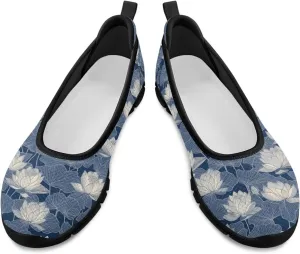Casual Shoes for Women Trendy Slip On Sneakers Round Toe Flats for Women