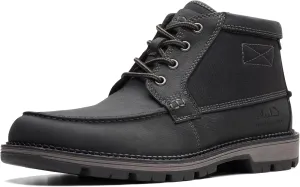 Clarks Mens MAPLEWALK MOC Padded Insole Leather Chukka Boots