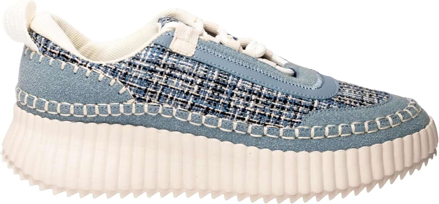Corkys Footwear Hey Girl Womens Adventure Sneakers - with A 1.25-Inch Platform Sole, Cushioned Insoles for All Day Wear, and a Lace-Up Customizable Fit