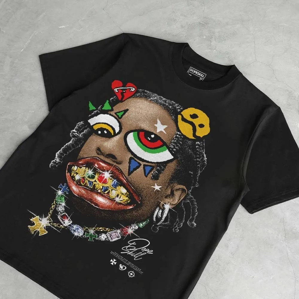DopeSkill Graphic Tee Streetwear Hip Hop Hypebeast Street Style Crew Neck Unisex T-Shirt Sneaker Colour Matching Shirts Angel