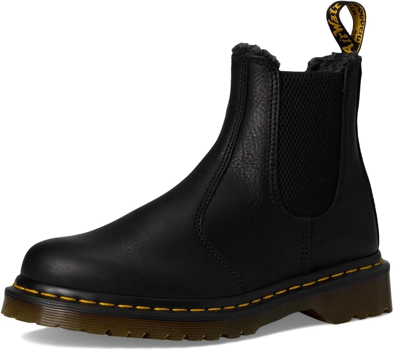 Dr. Martens Men's 2976 Warmwair Grizzly Leather Chelsea Boots