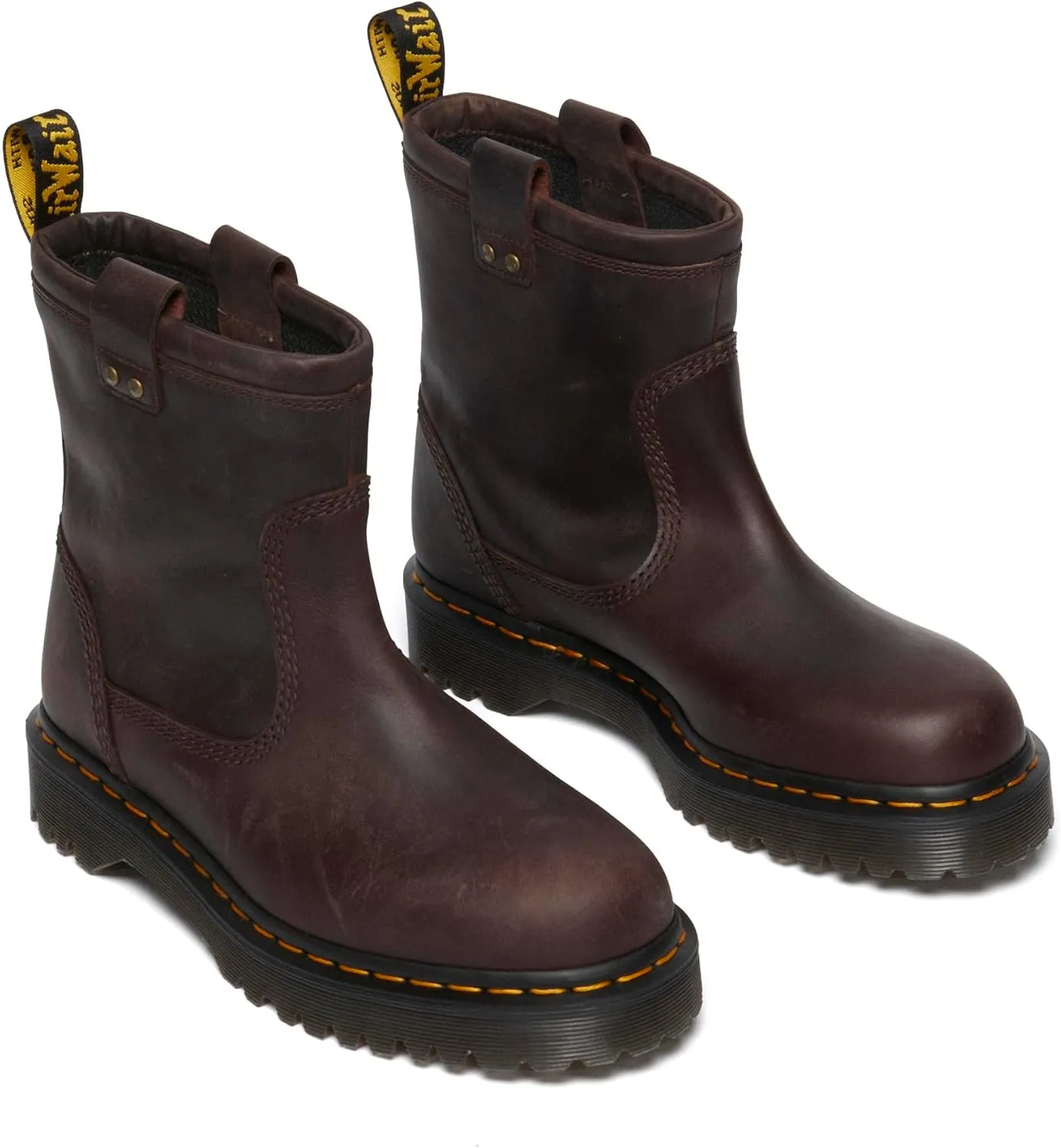 Dr. Martens Men's Anistone Lo Leather Boots Fashion