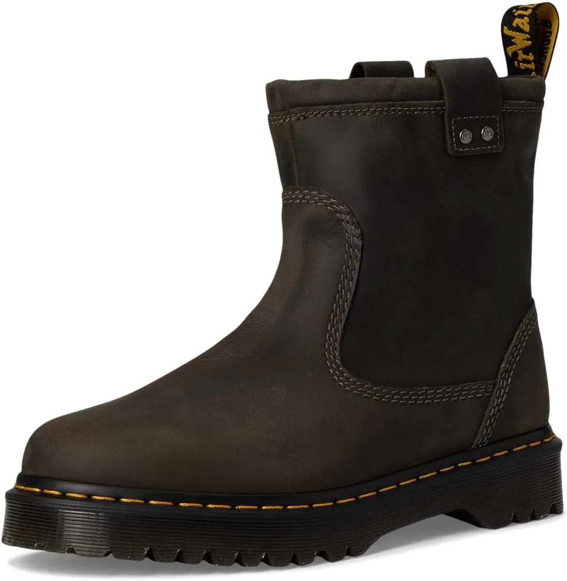 Dr. Martens Men's Anistone Lo Leather Boots Fashion