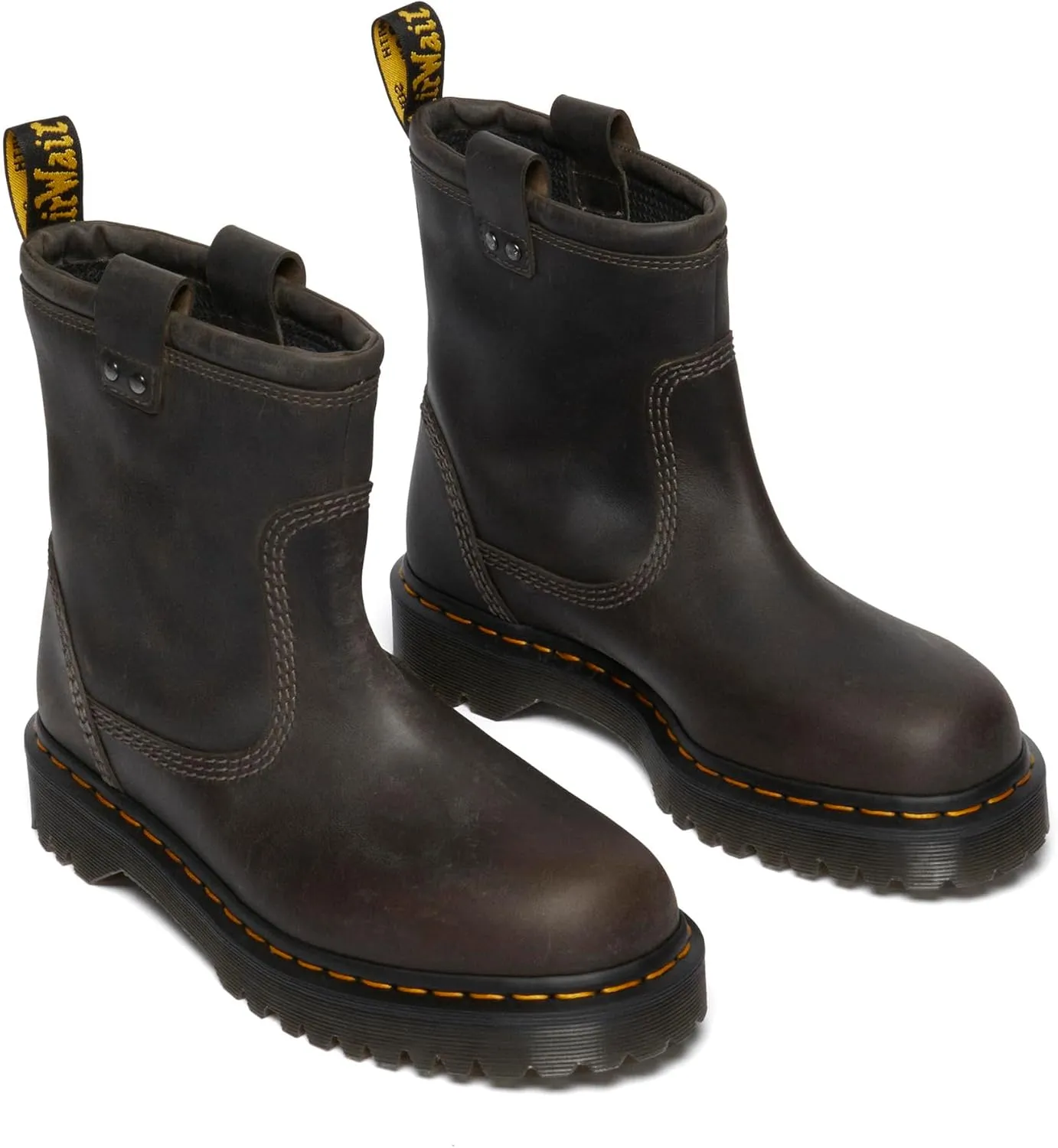 Dr. Martens Men's Anistone Lo Leather Boots Fashion