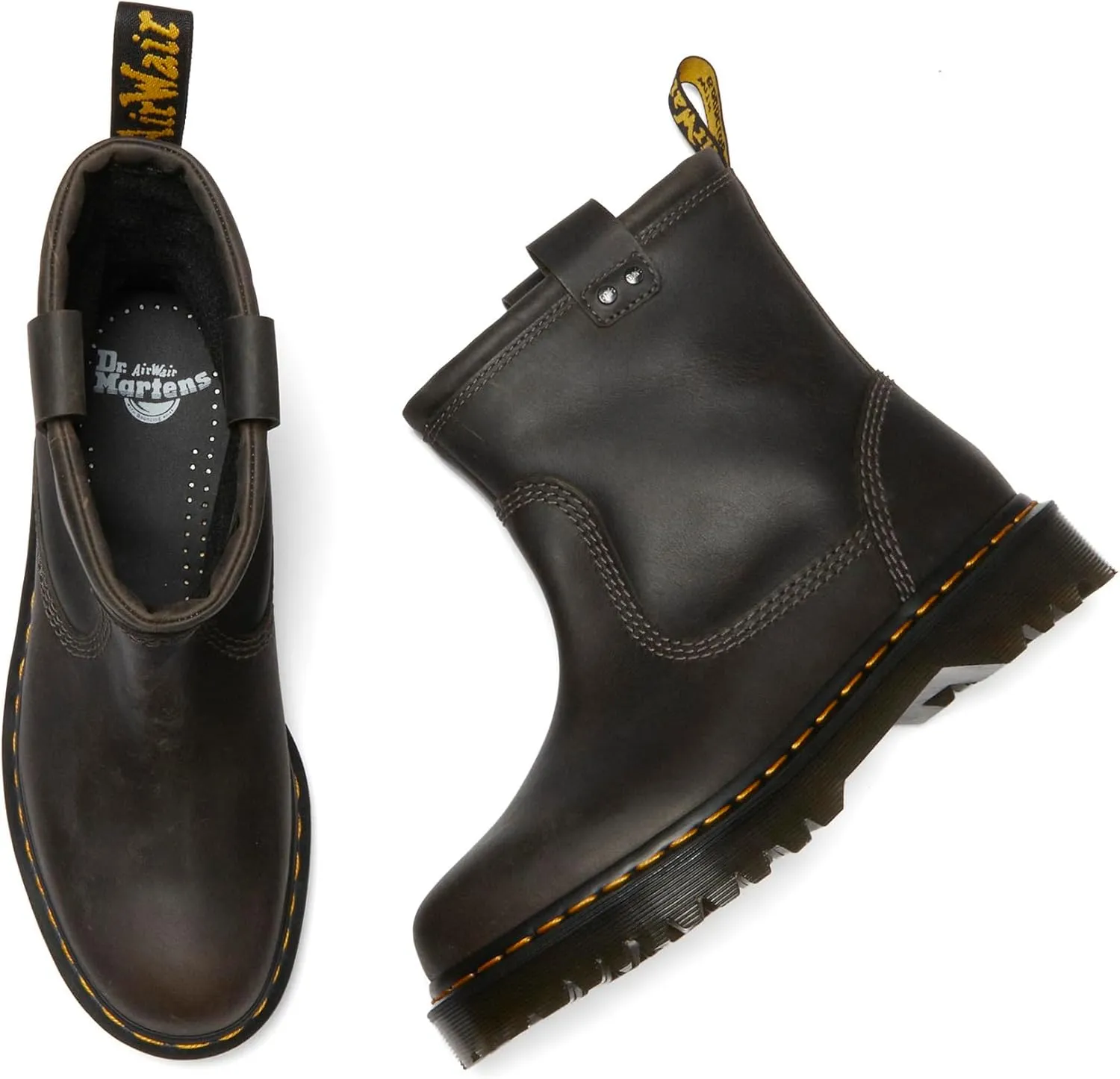 Dr. Martens Men's Anistone Lo Leather Boots Fashion