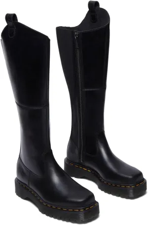 Dr. Martens Women's Amaayah Hi Leather Bex Riding Boots Knee High
