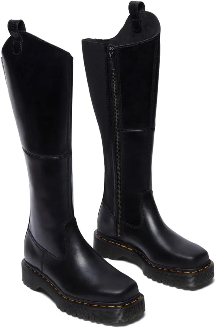 Dr. Martens Women's Amaayah Hi Leather Bex Riding Boots Knee High