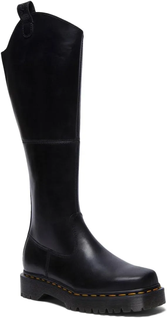 Dr. Martens Women's Amaayah Hi Leather Bex Riding Boots Knee High