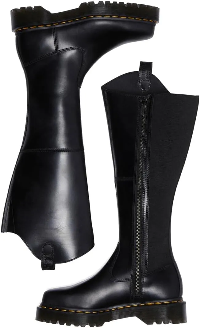 Dr. Martens Women's Amaayah Hi Leather Bex Riding Boots Knee High
