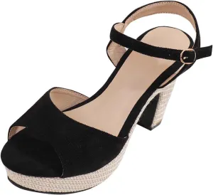 Dressy Sandals Women Sexy Crisscross Strappy Platform High Chunky Heels Peep Toe Pump Party Heeled Shoes Clubwear