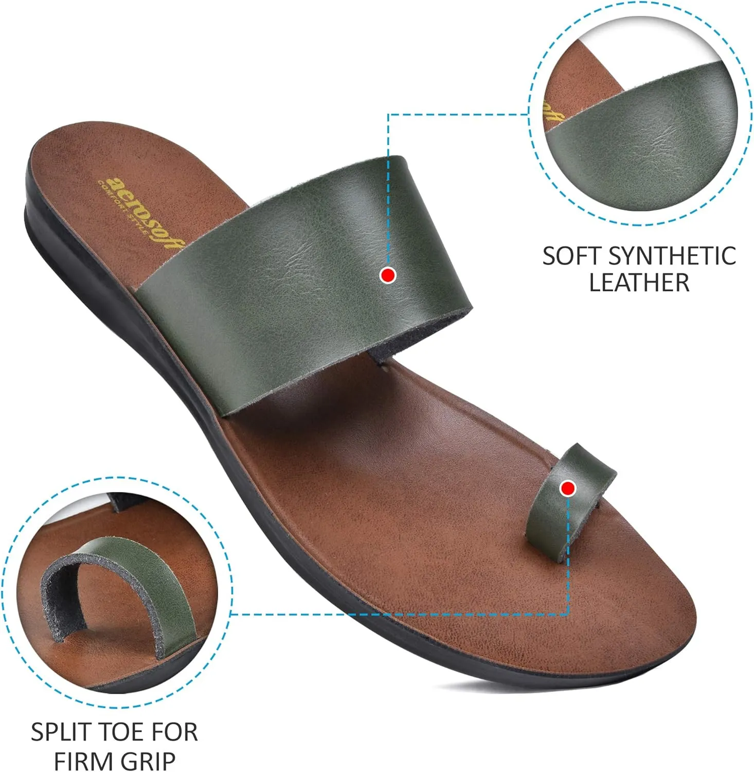 Flat Sandals For Women - Walking Summer Vacation Essentials Ladies Flip Flops – Comfortable Arch Support Orthotic Sandals For Women – Casual Outdoor Fashion Dressy Non Slip Footwear