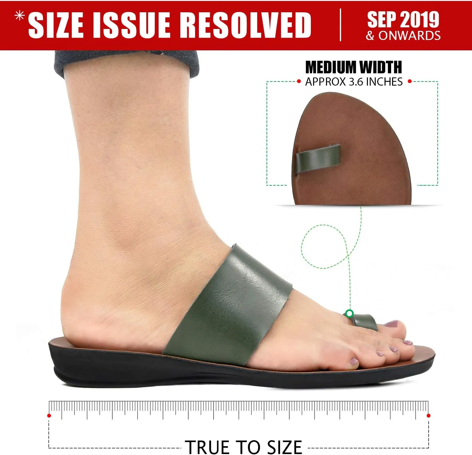 Flat Sandals For Women - Walking Summer Vacation Essentials Ladies Flip Flops – Comfortable Arch Support Orthotic Sandals For Women – Casual Outdoor Fashion Dressy Non Slip Footwear