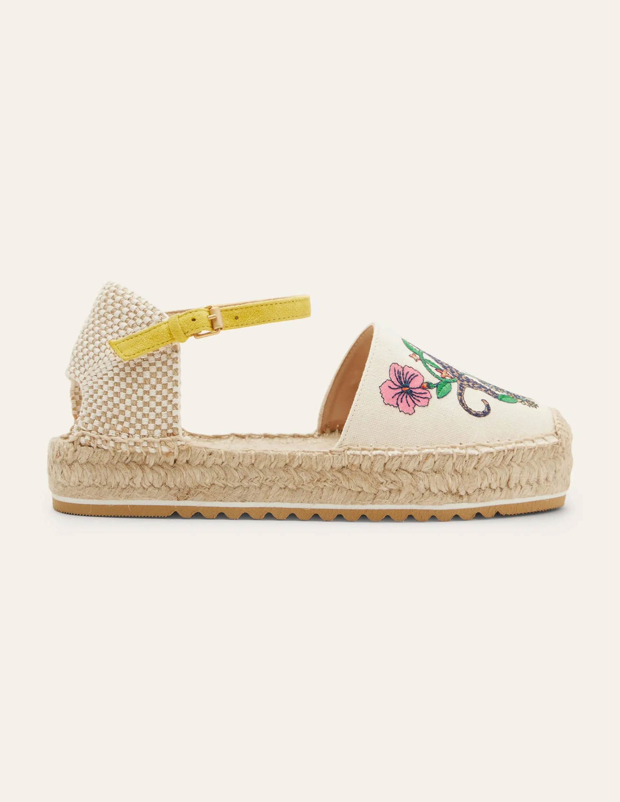 Flatform Espadrilles-Multi, Exotic Paradise