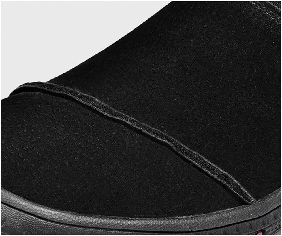 FMURY Soft Leather Men's Shoes Outdoor Men's Breathable Men's Driving Shoes Non-Slip Walking Men Sneakers(9.5 Code)
