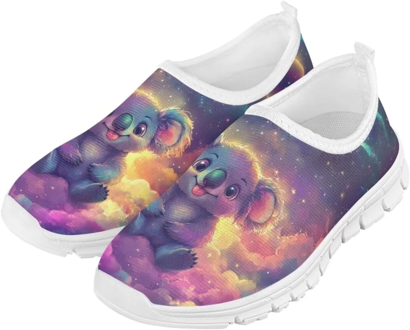 Girls Slip On Shoes Little Kid Big Kid Cute Gym Tennis Athletic Shoes