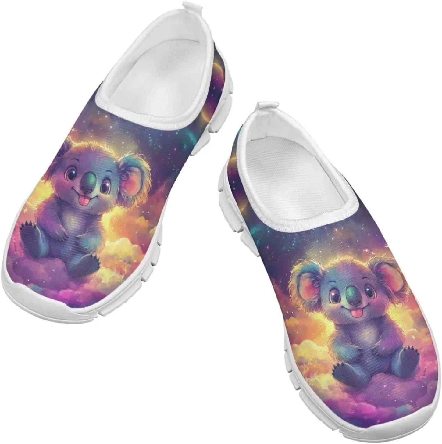 Girls Slip On Shoes Little Kid Big Kid Cute Gym Tennis Athletic Shoes