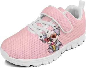 Girls Tennis Shoes Kids School Sneakers Trendy Running Athletic Shoes
