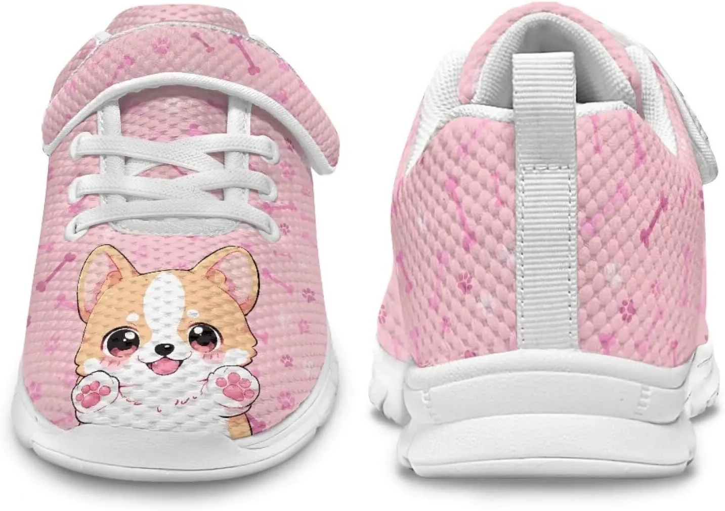 Girls Tennis Shoes Kids School Sneakers Trendy Running Athletic Shoes