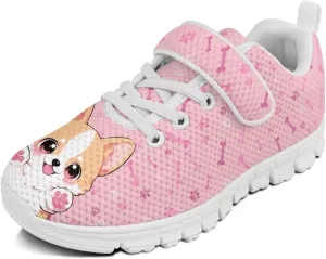 Girls Tennis Shoes Kids School Sneakers Trendy Running Athletic Shoes