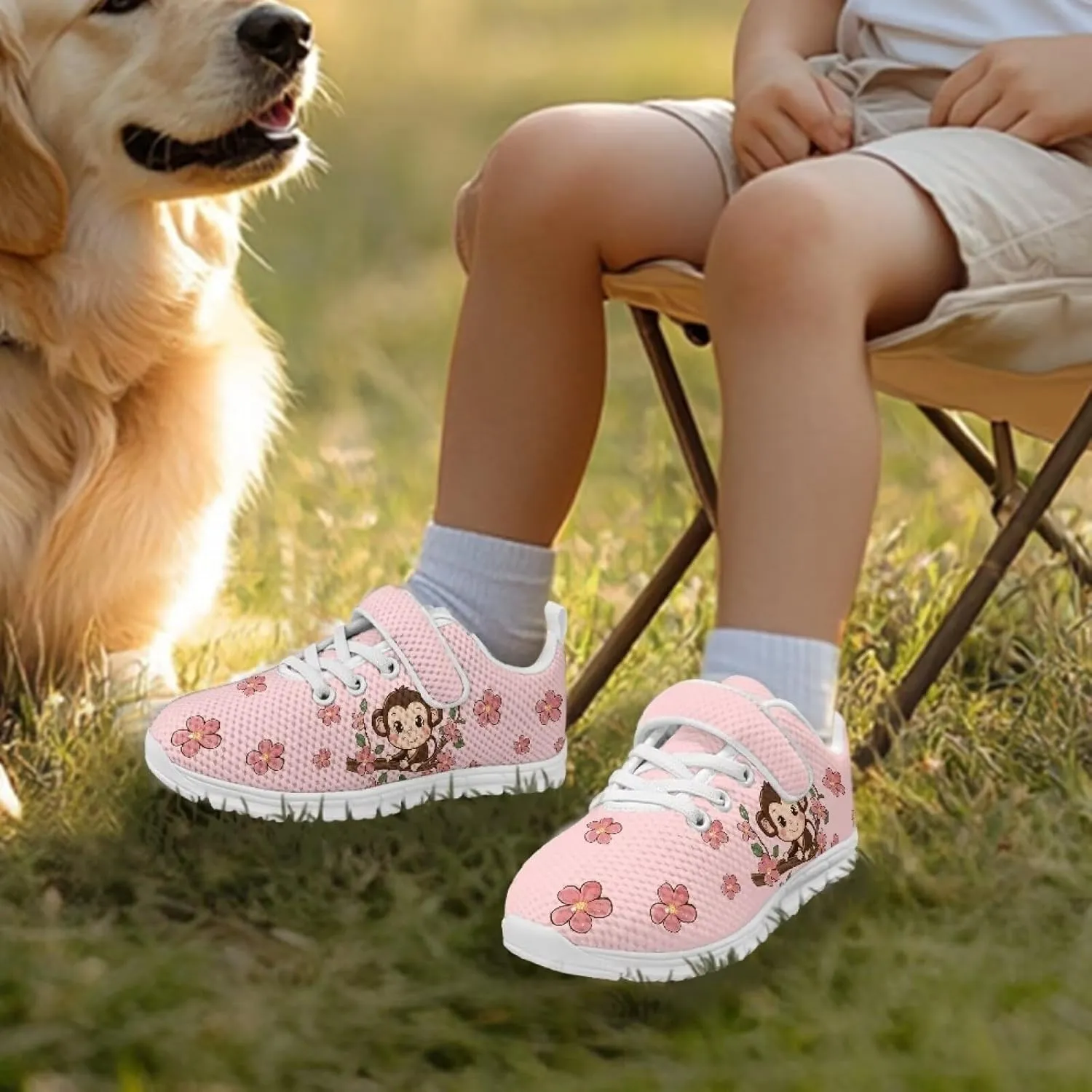 Girls Tennis Shoes Kids School Sneakers Trendy Running Athletic Shoes