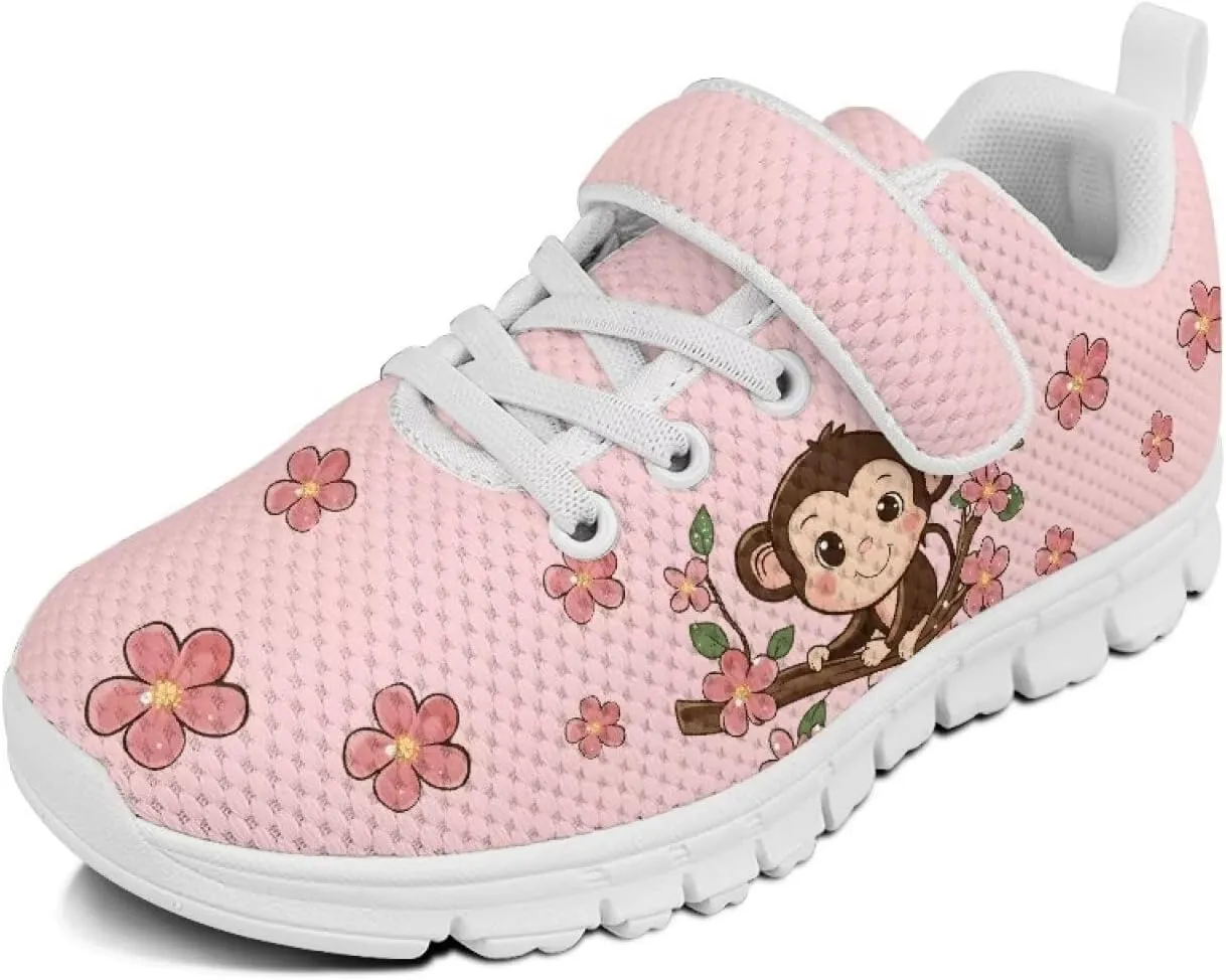 Girls Tennis Shoes Kids School Sneakers Trendy Running Athletic Shoes