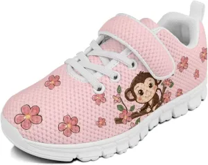 Girls Tennis Shoes Kids School Sneakers Trendy Running Athletic Shoes