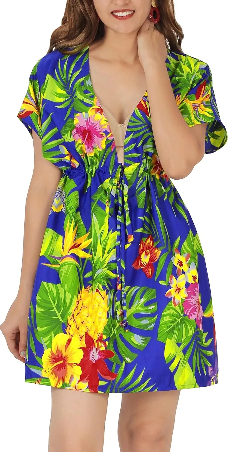 HAPPY BAY Women's Beach Cover Up Summer Hawaiian Swimwear