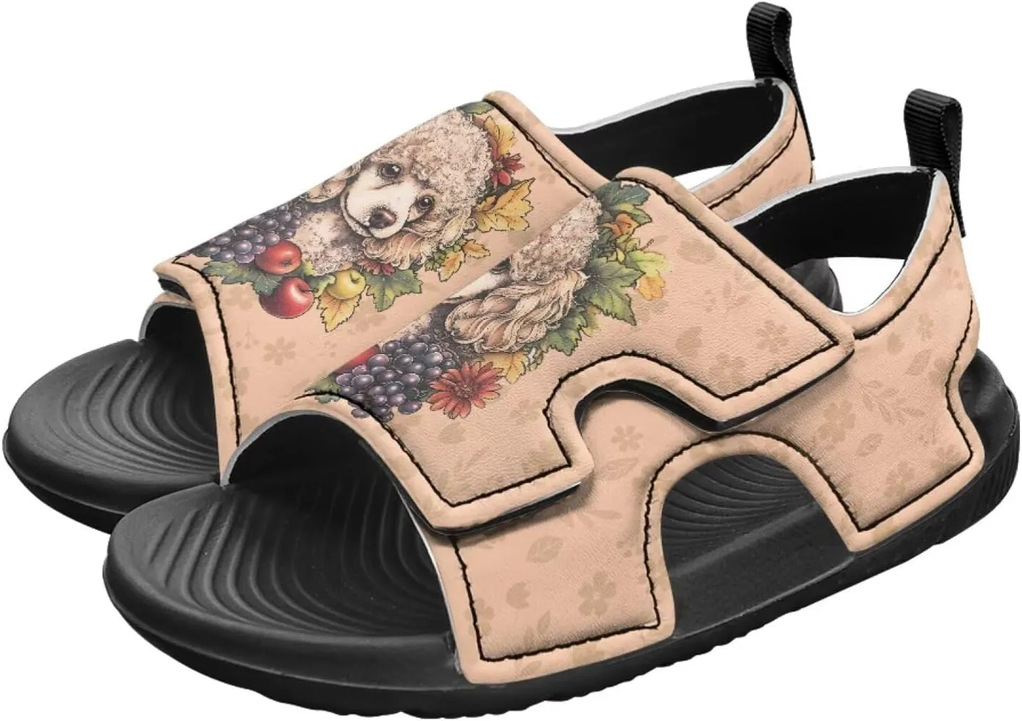 Hook and Loop Kid's Toddler Boys Sandal Open Toe Design for Vacation Sport Leather Sandals (Toddler/Little Kid)