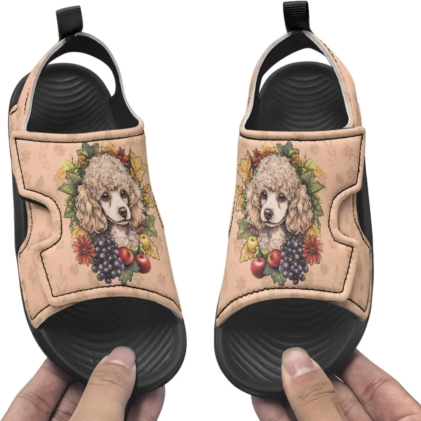 Hook and Loop Kid's Toddler Boys Sandal Open Toe Design for Vacation Sport Leather Sandals (Toddler/Little Kid)