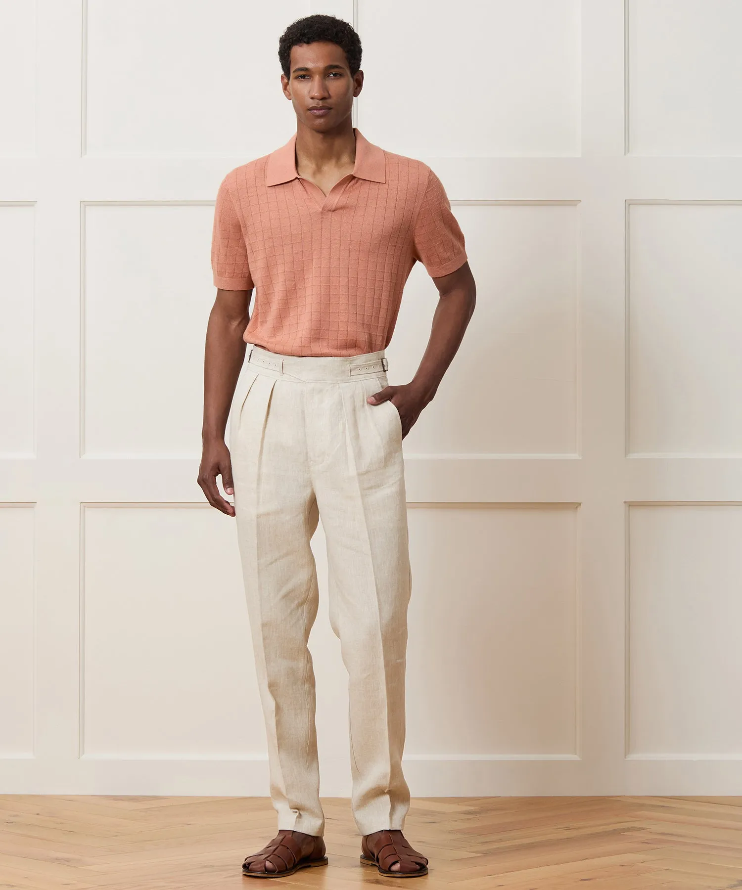 Irish Linen Gurkha Trouser