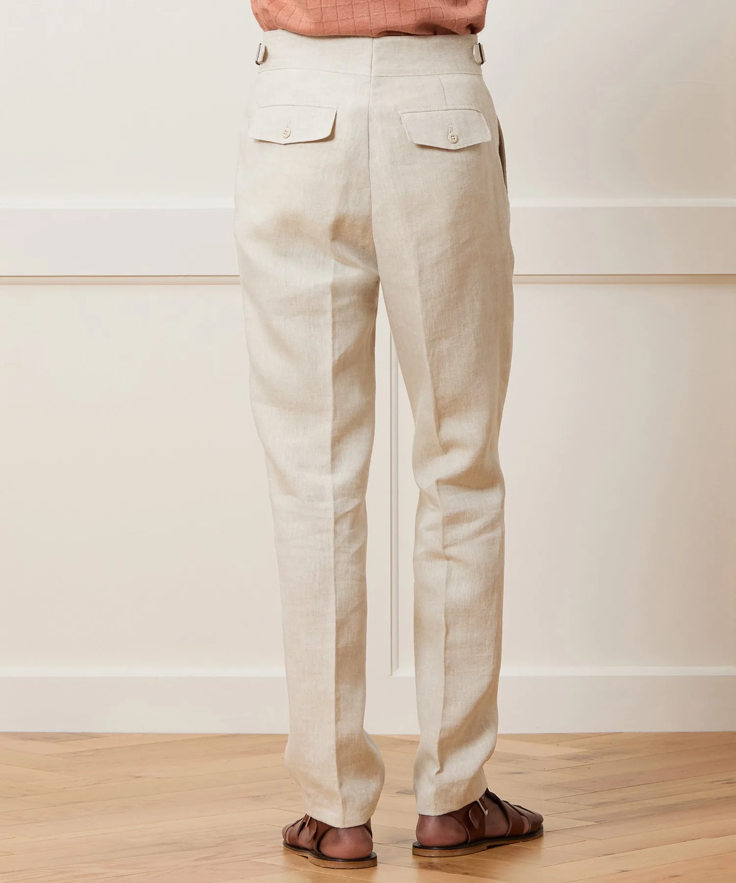 Irish Linen Gurkha Trouser