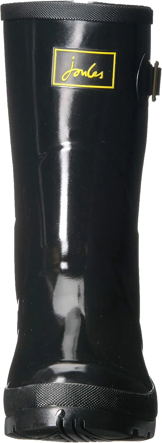 Joules Women's Kelly Welly Gloss Mid-Calf Rubber Rain Boot