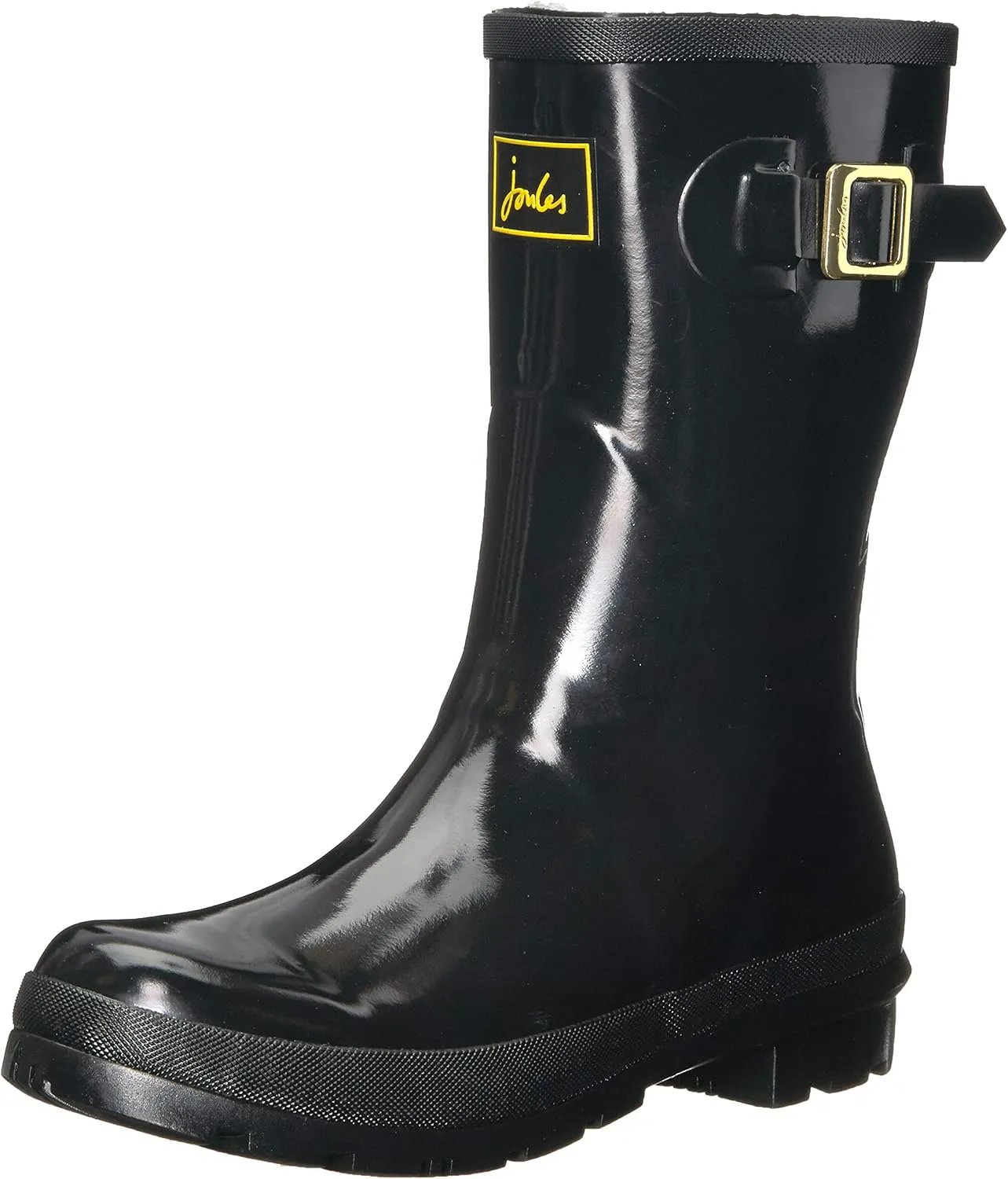Joules Women's Kelly Welly Gloss Mid-Calf Rubber Rain Boot