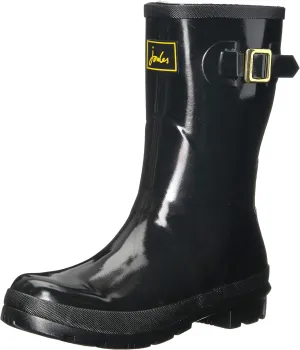 Joules Women's Kelly Welly Gloss Mid-Calf Rubber Rain Boot