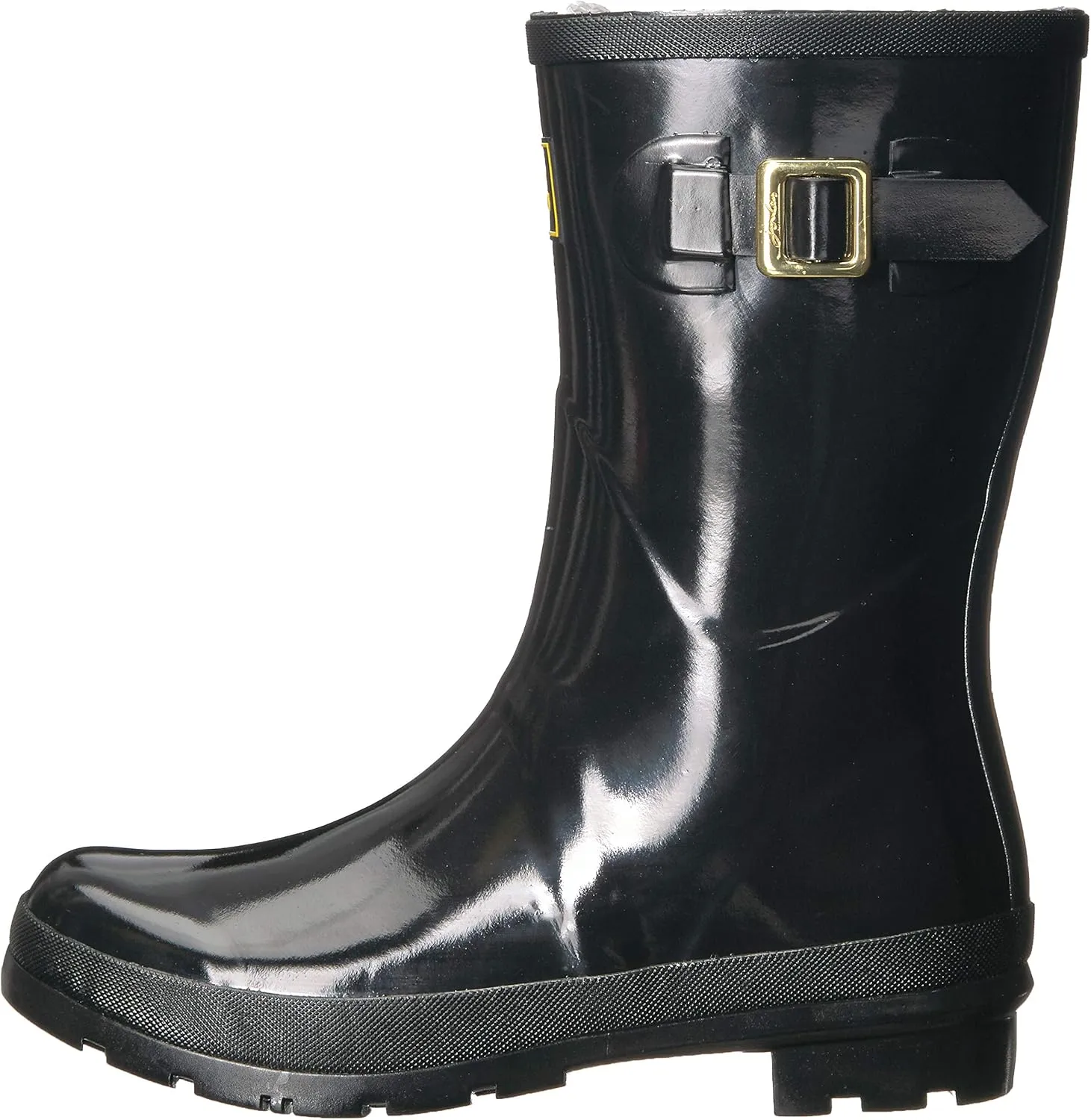 Joules Women's Kelly Welly Gloss Mid-Calf Rubber Rain Boot
