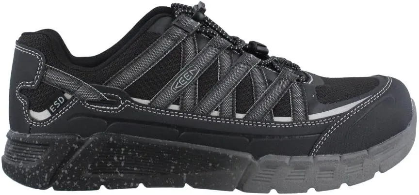 KEEN Utility Men's Asheville Low Alloy Toe ESD Work Shoe